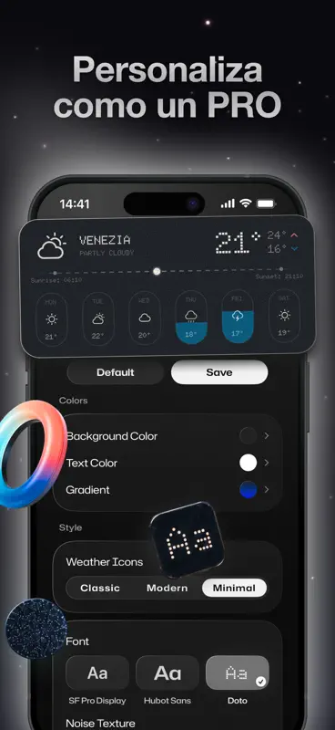 Widget de Clima Mágico screenshot 3 of 7
