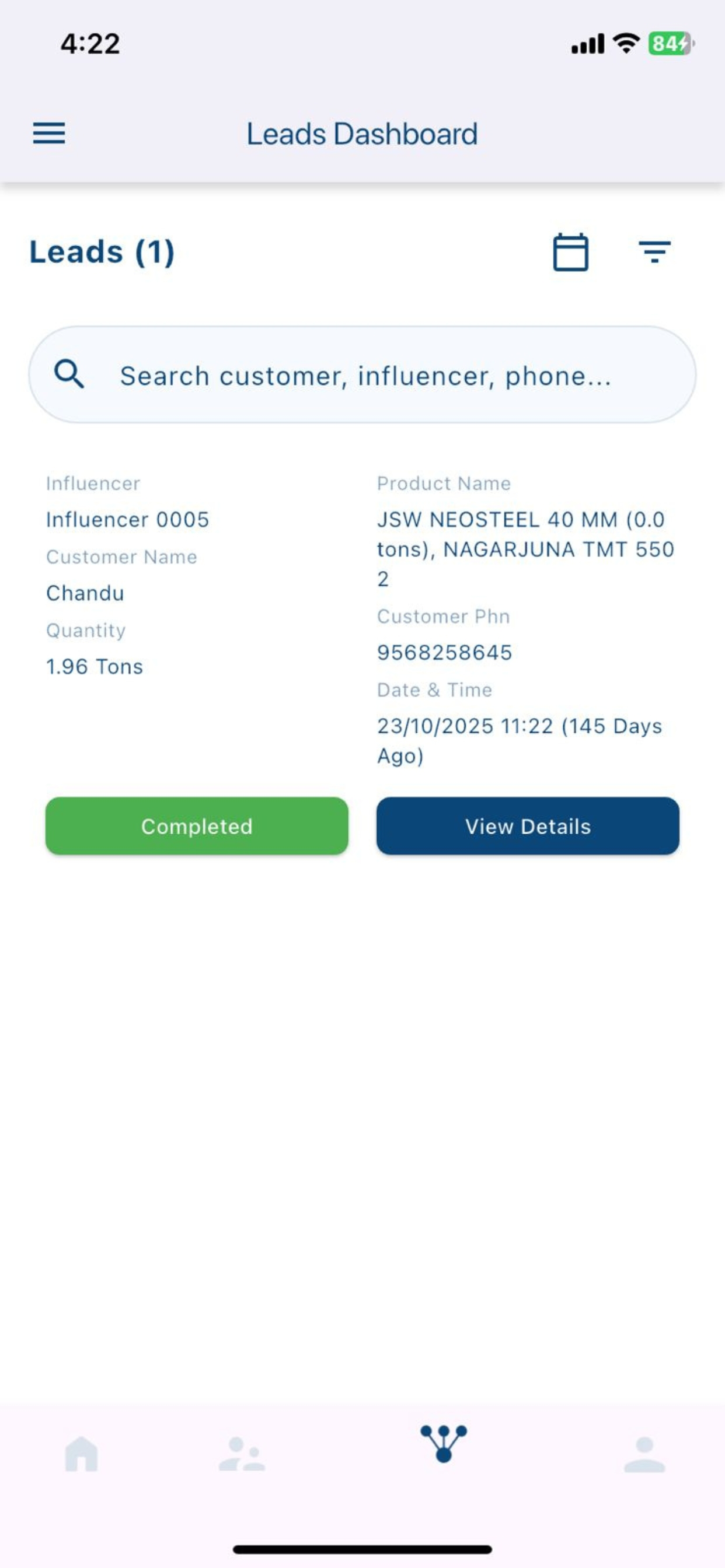 Nagarjuna Influencer