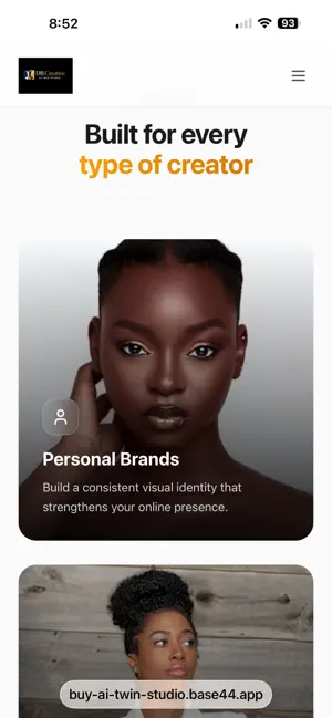 DB Creative AI Twin Studio screenshot 3