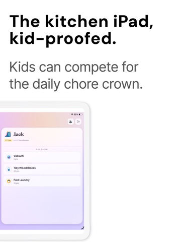 ChoreChomp iPad screenshot