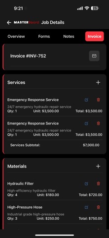 MasterBoard Mobile screenshot