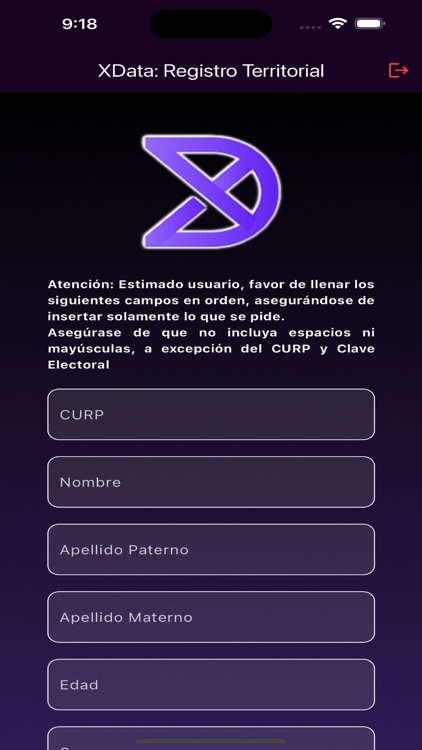 XData: Registro Territorial