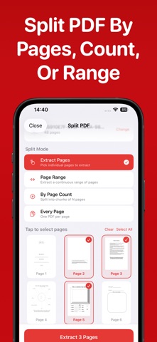 Merge PDF - PDF Combiner iPhone screenshot