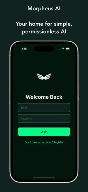 Morpheus Chat screenshot 1