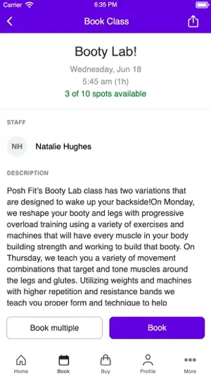 Posh Fit screenshot 3