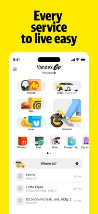 Yandex Go: Screenshot 1 von 8
