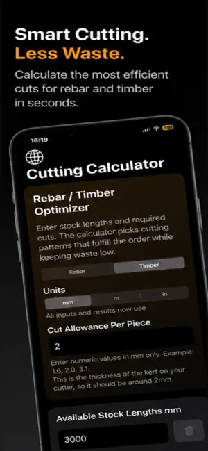 Material Cut Optimizer screenshot 1