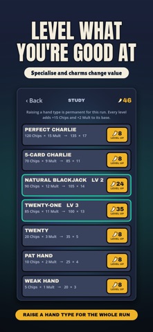 Blackjackal: Card Roguelike iPhone screenshot