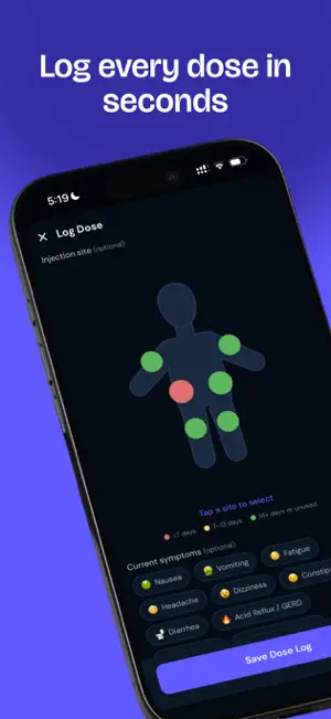Peptimize: GLP-1 Tracker screenshot 3