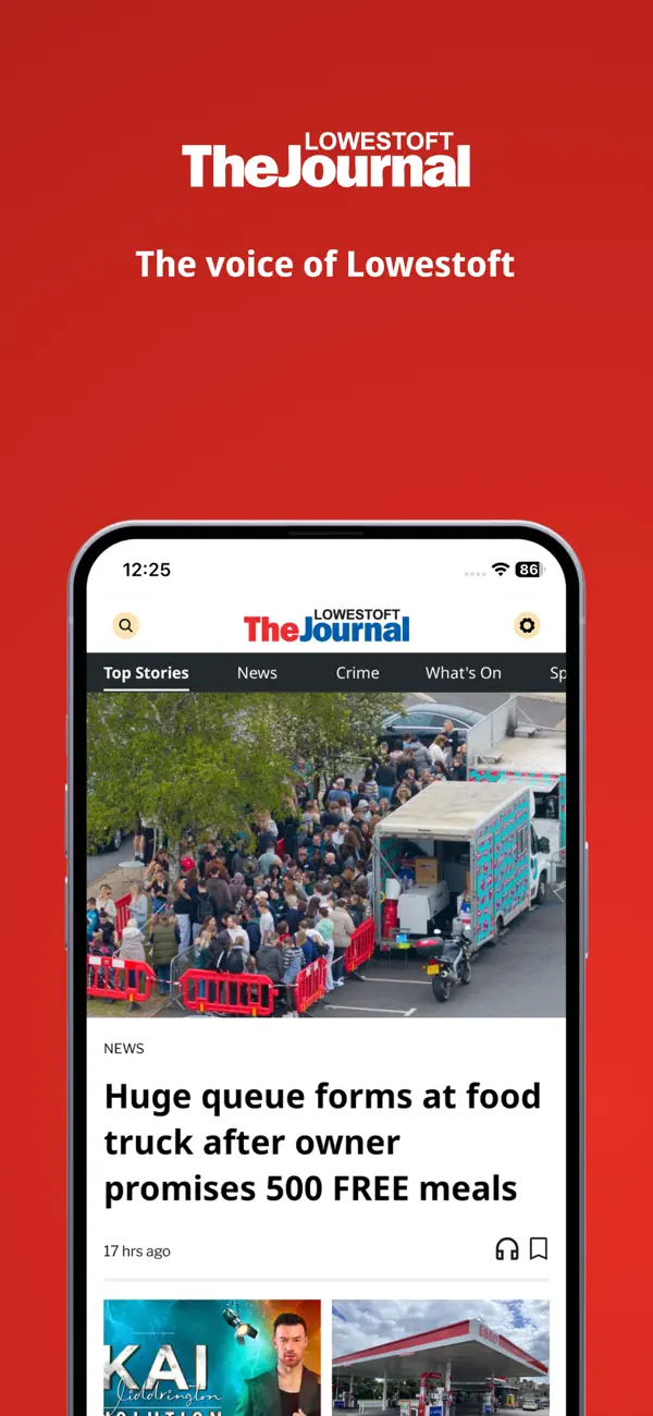 Screenshot #1 pour The Lowestoft Journal