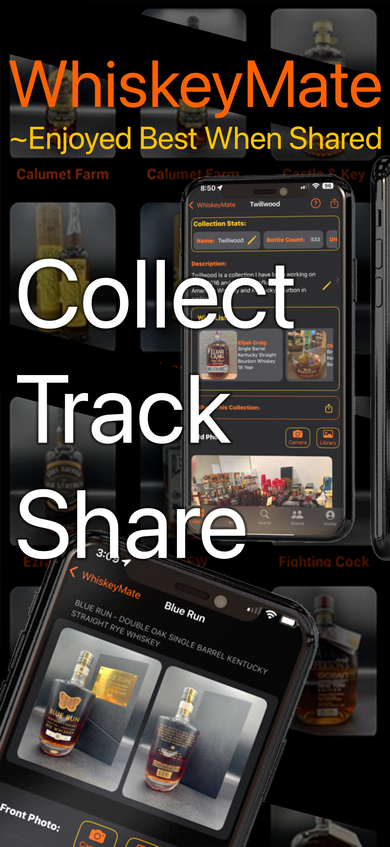WhiskeyMate: Collect & Track