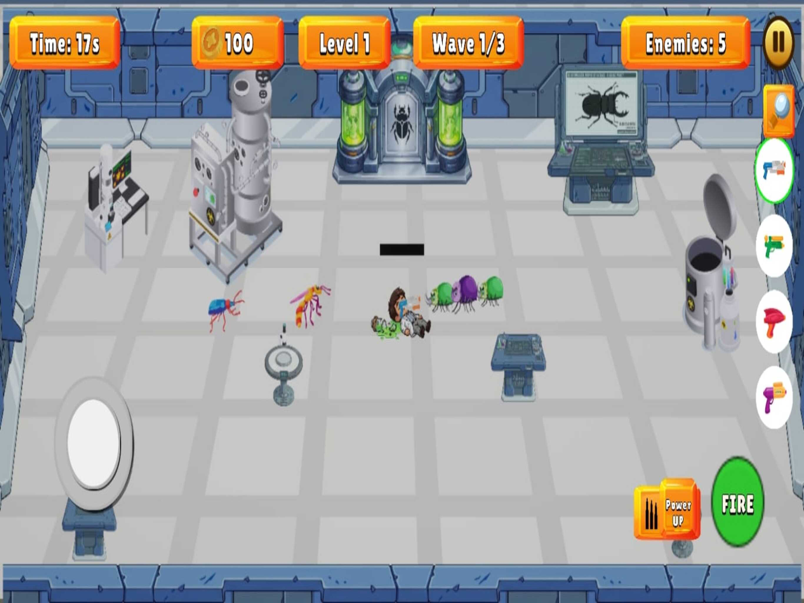 Lab Escapes Rush Defense screenshot 7