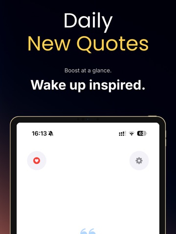 Motivana Daily Quotes iPad screenshot
