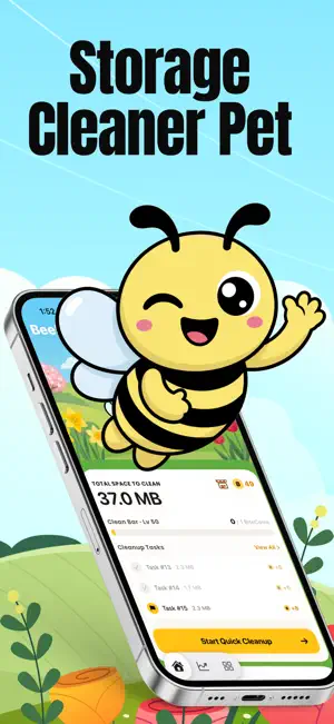 BeeClean: Storage Cleaner screenshot 1
