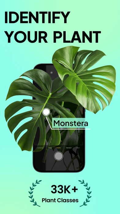 Plant Identification, Care App Screenshot