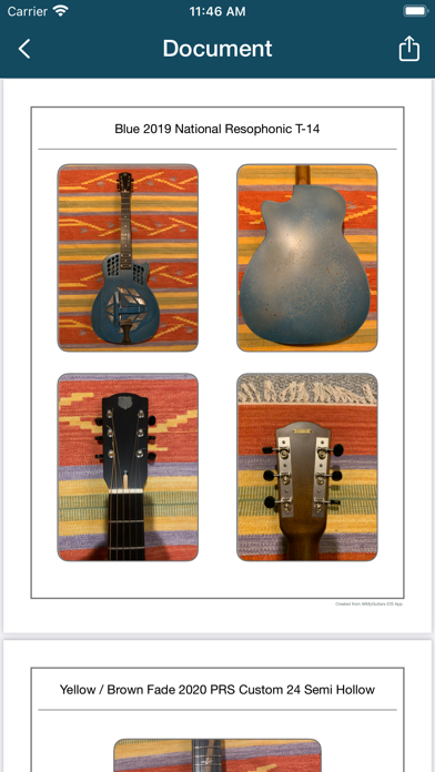 AllMyGuitars Screenshot