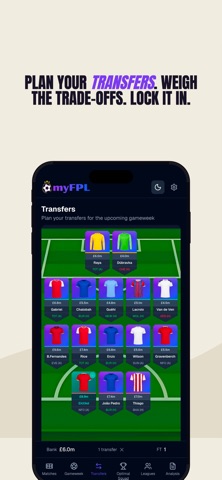 myFPL: Live Points & Optimiser screenshot
