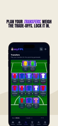 myFPL: Live Points & Optimiser screenshot 3