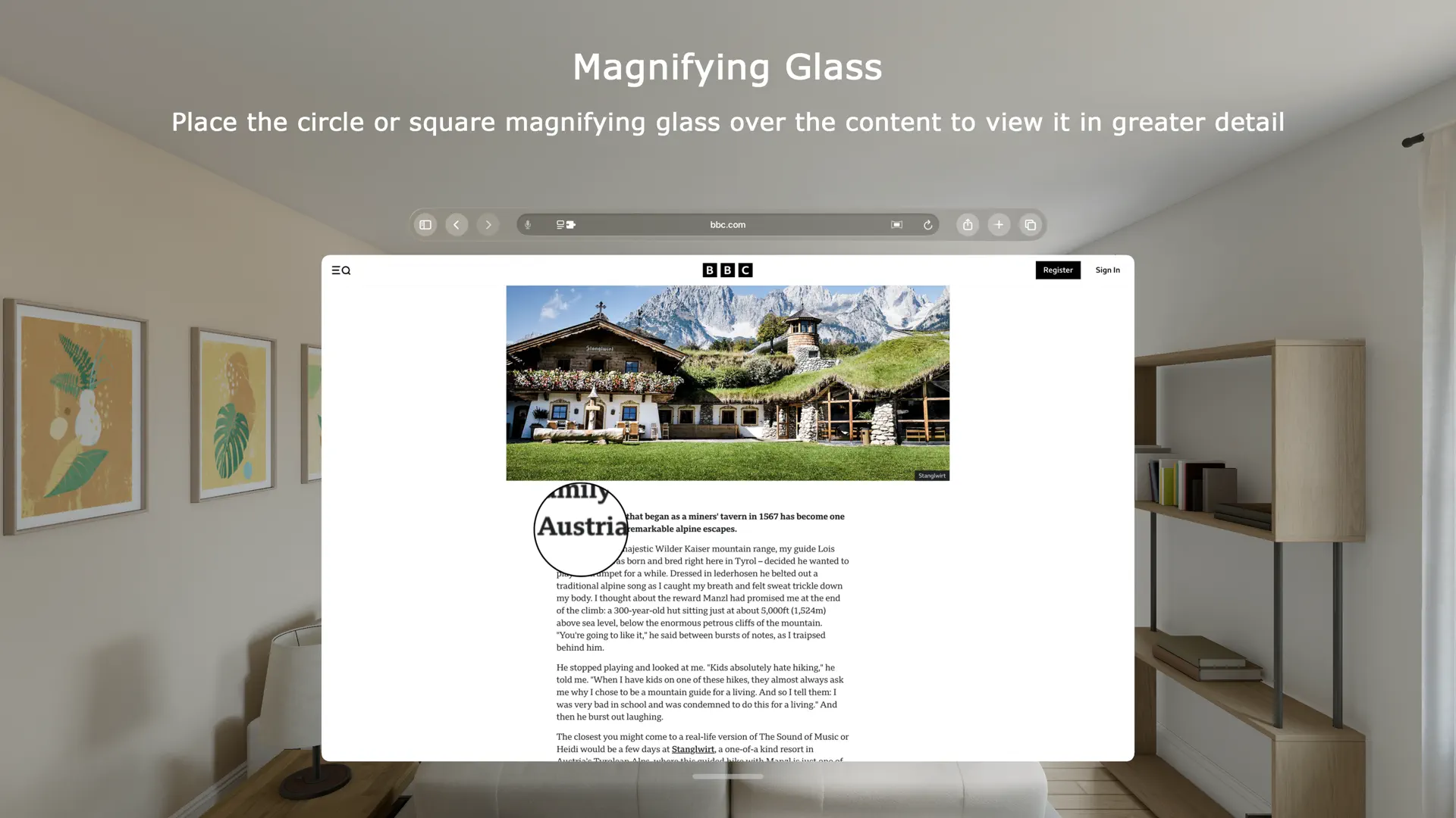 Zoom for Safari screenshot 3