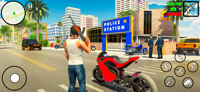 开放世界游戏GTA手机-犯罪模拟