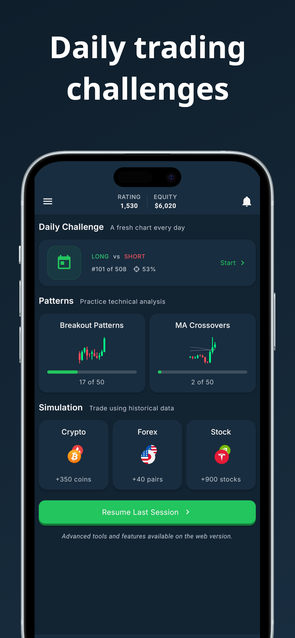 ChartingPark Trading Simulator