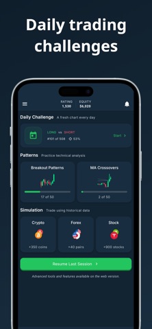 ChartingPark Trading Simulator Screenshot 7 of 8