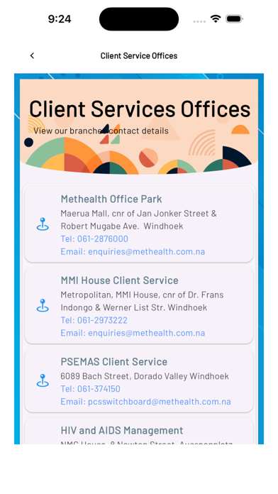 Namibia Medical Care (NMC) Screenshot