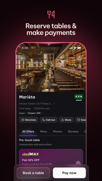 District: Movies Events Dining Screenshot