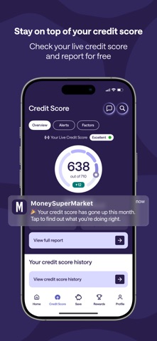 MoneySuperMarket screenshot