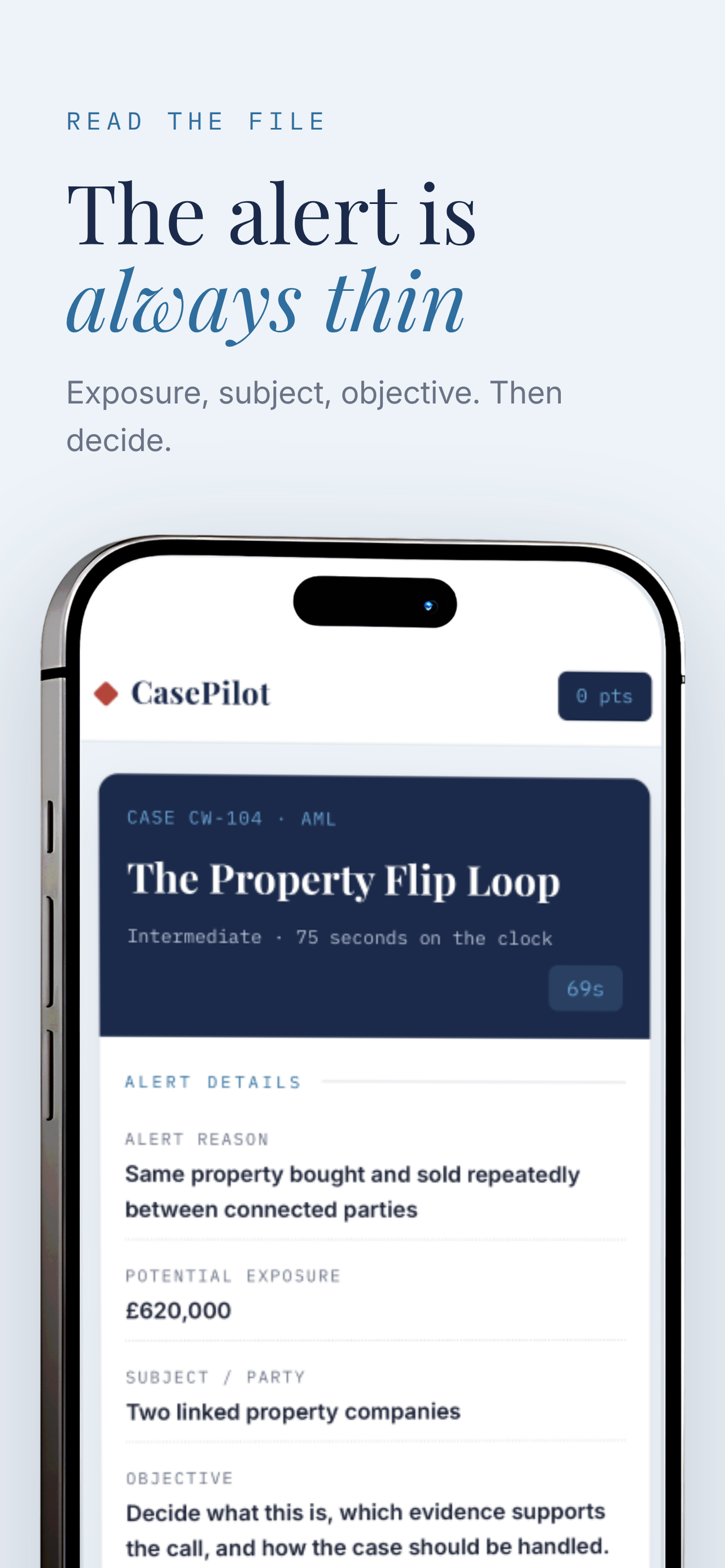 CasePilot: AML Investigator screenshot 5