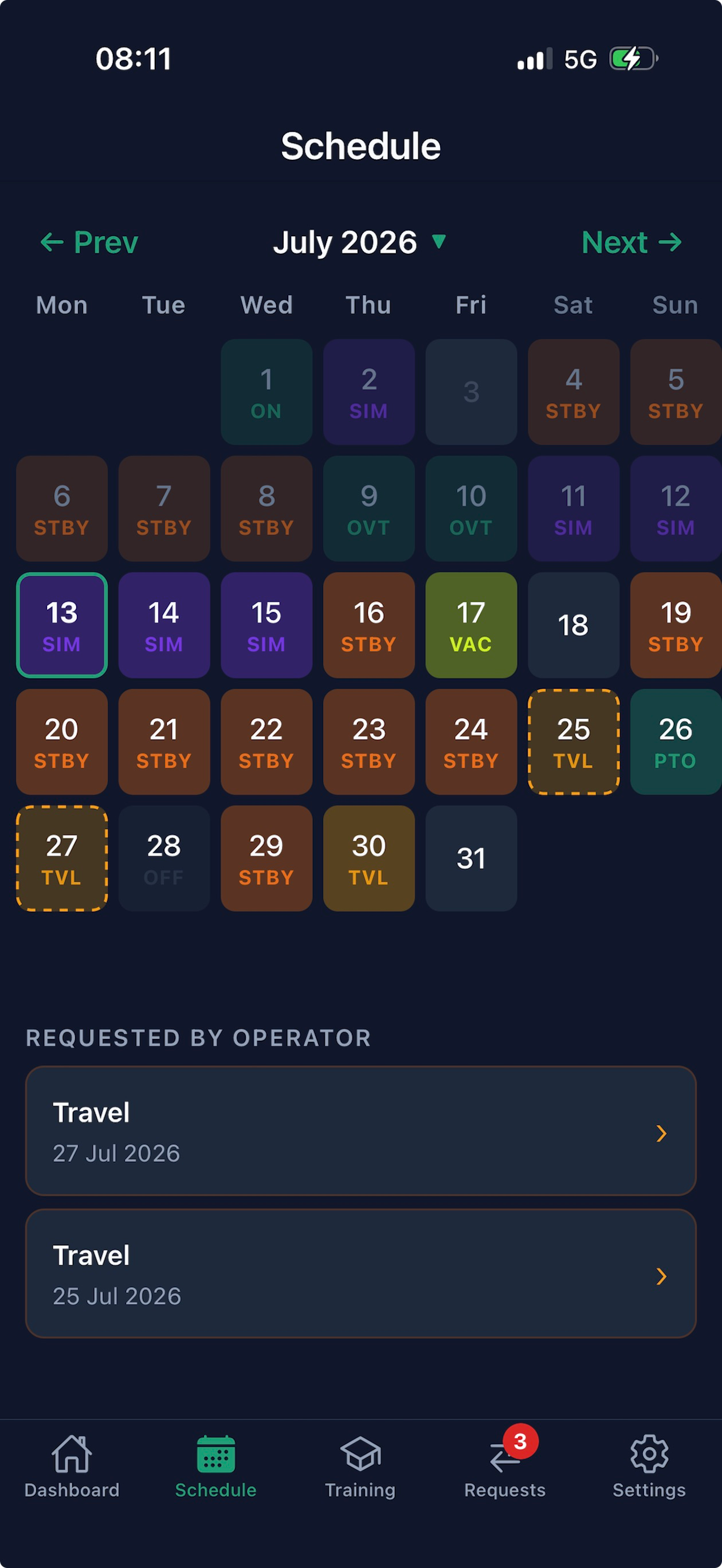 CrewBench screenshot 2