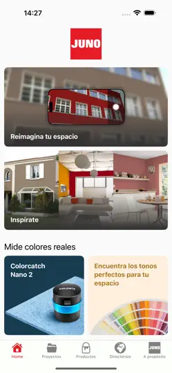 Captura de pantalla de Juno Color en iPhone 1