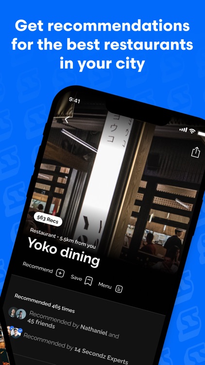 Secondz: Restaurant Guide
