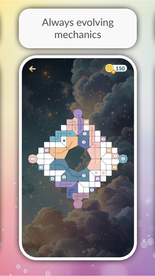 #3. MAZAICA Lines & Numbers Game (iOS) 由: Michal Pawlowski