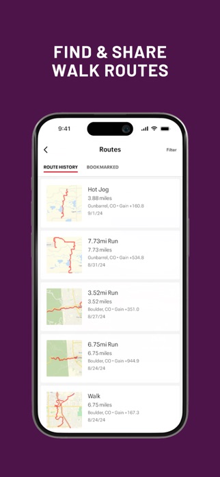 Map My Walk: Walking Tracker Screenshot 7 of 9