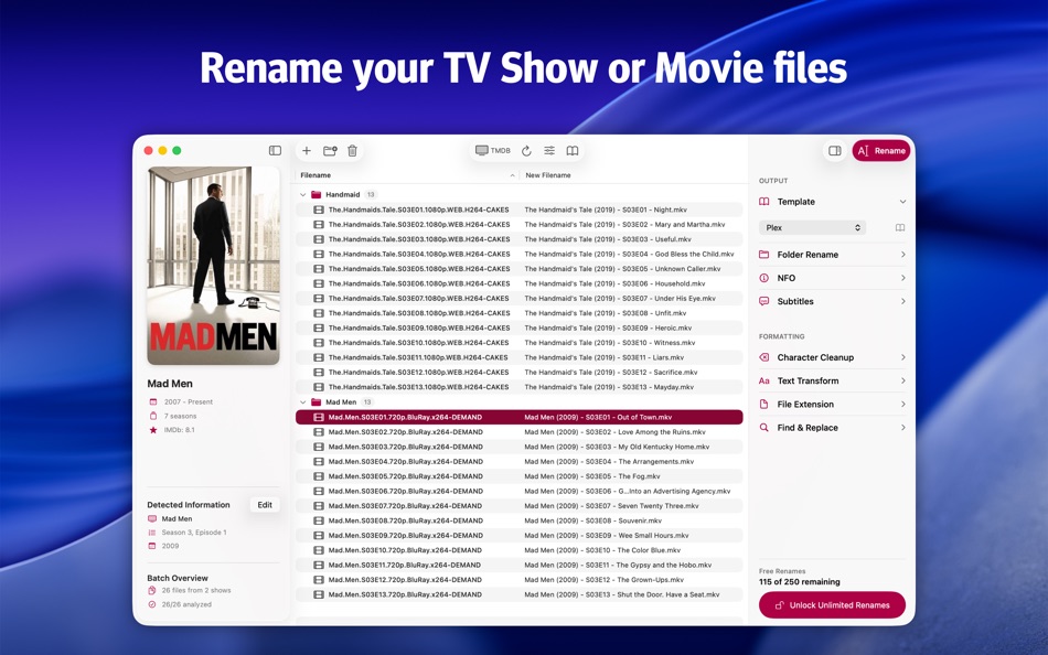#1. Flix Fixer (macOS) By: Lucas Raggers