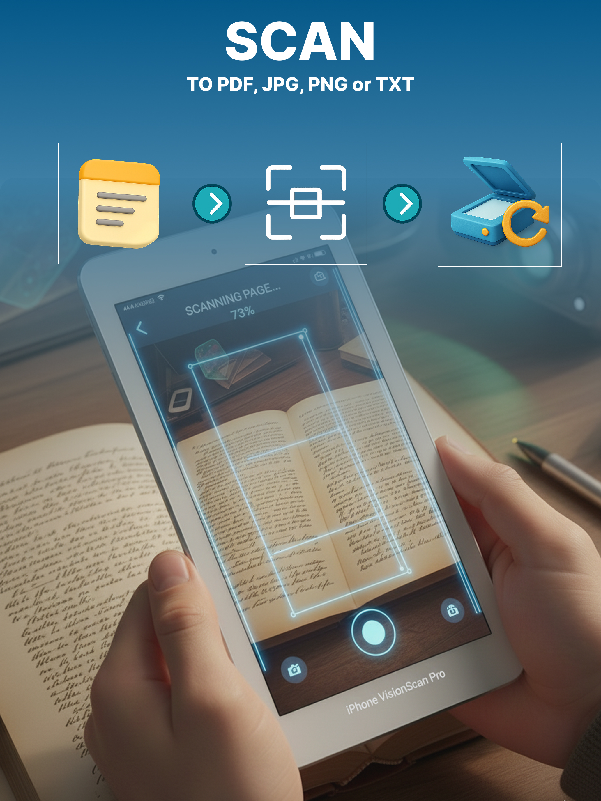 PDF Scanner – JPG to PDF OCR