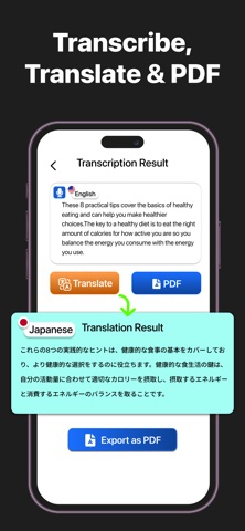 MultiScribe: AI Transcription screenshot