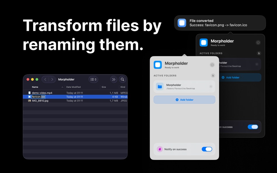 #1. Morpholder (macOS) By: Marat Muslimov