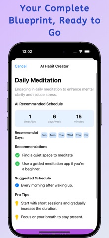 Habit Tracker - HabiFlow AI screenshot