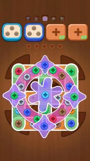 Woodbolt Sort: Nuts & Screws screenshot 4