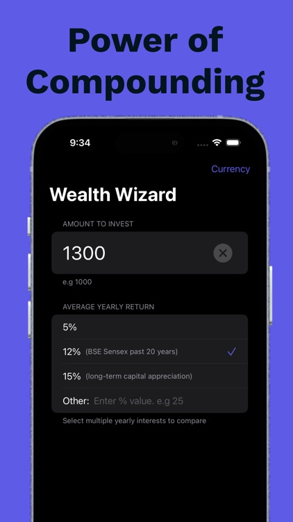 Wealth Wizard•Compounding Tool