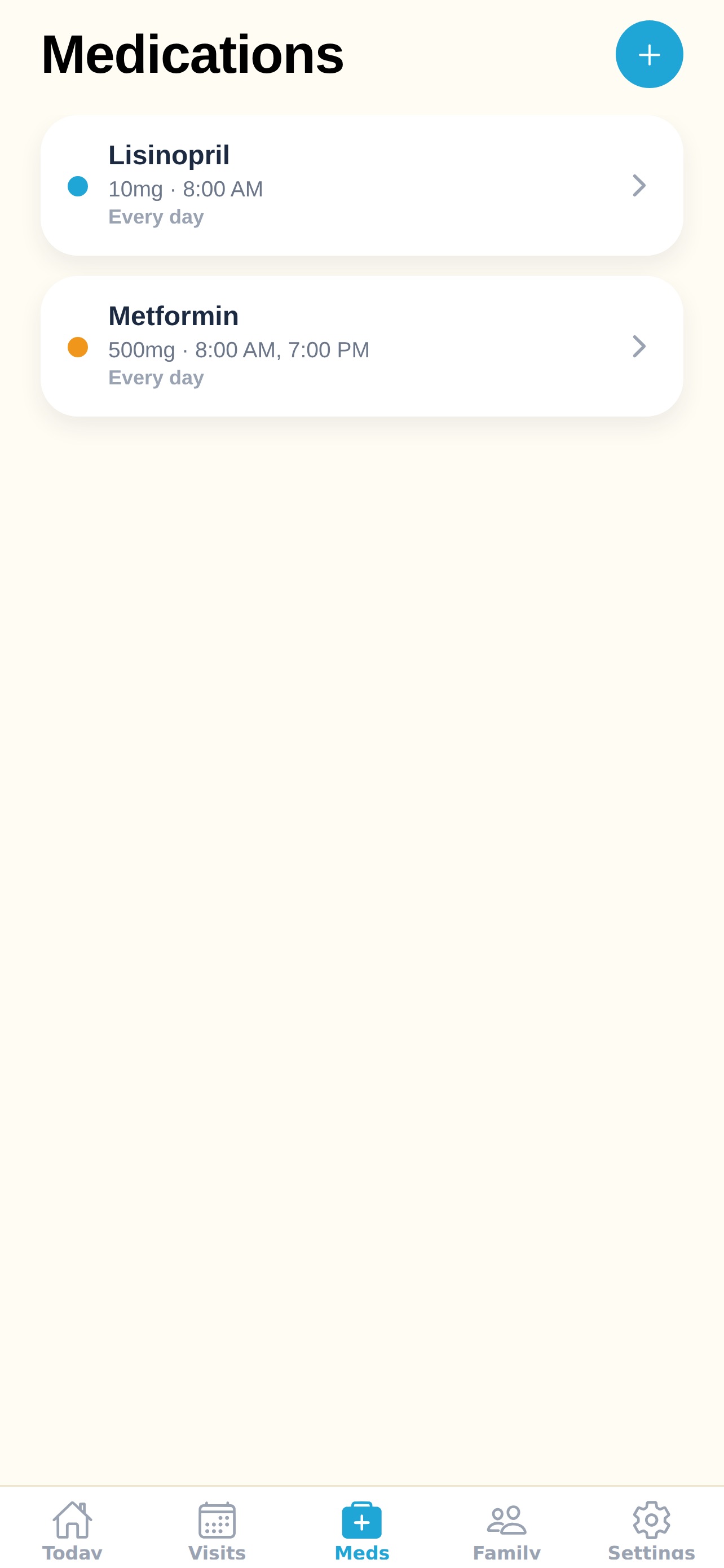 Screenshot 4 of CareCompanion - Health Tracker