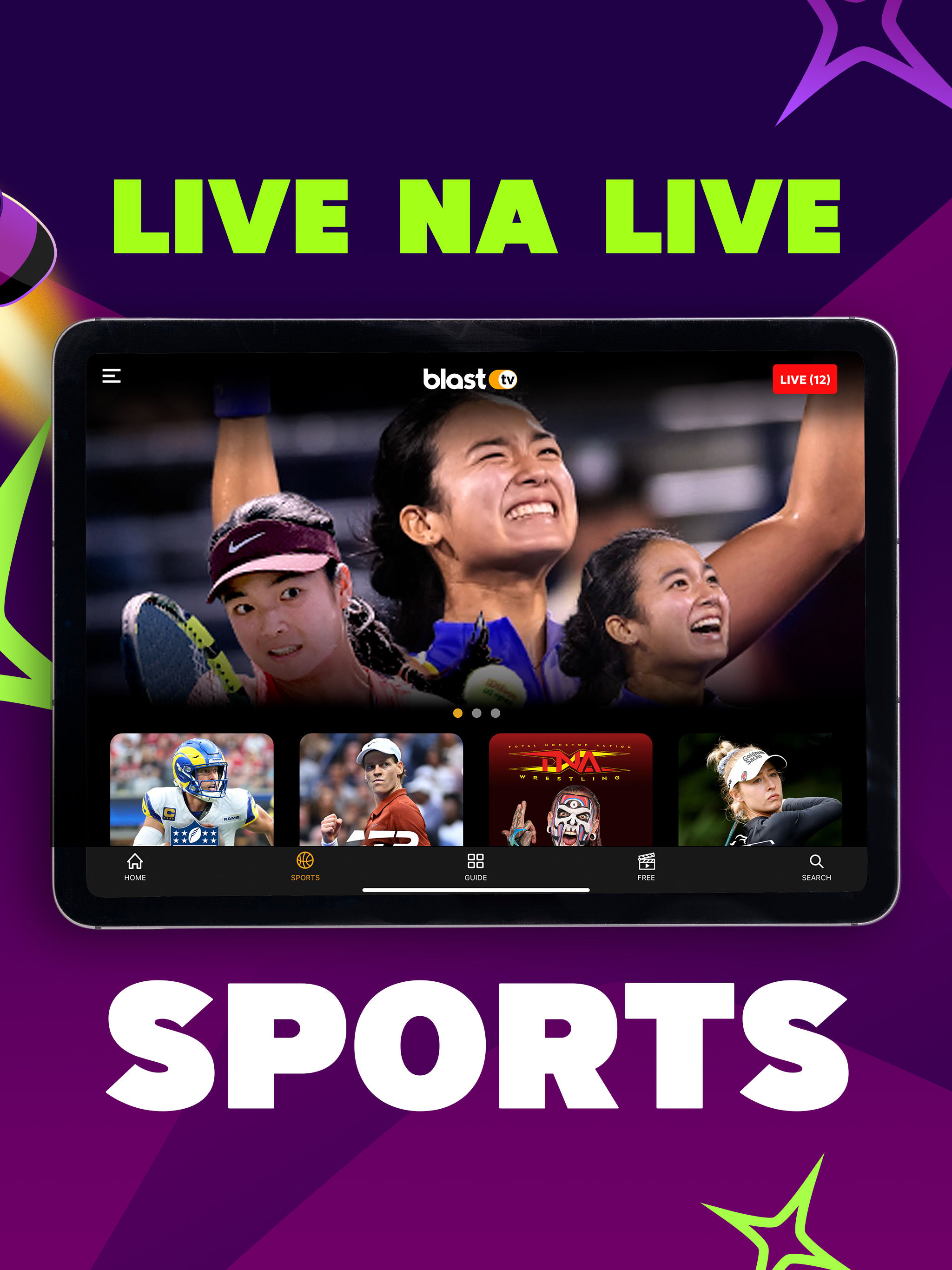 BlastTV: Movies, TV, & Sports screenshot 10