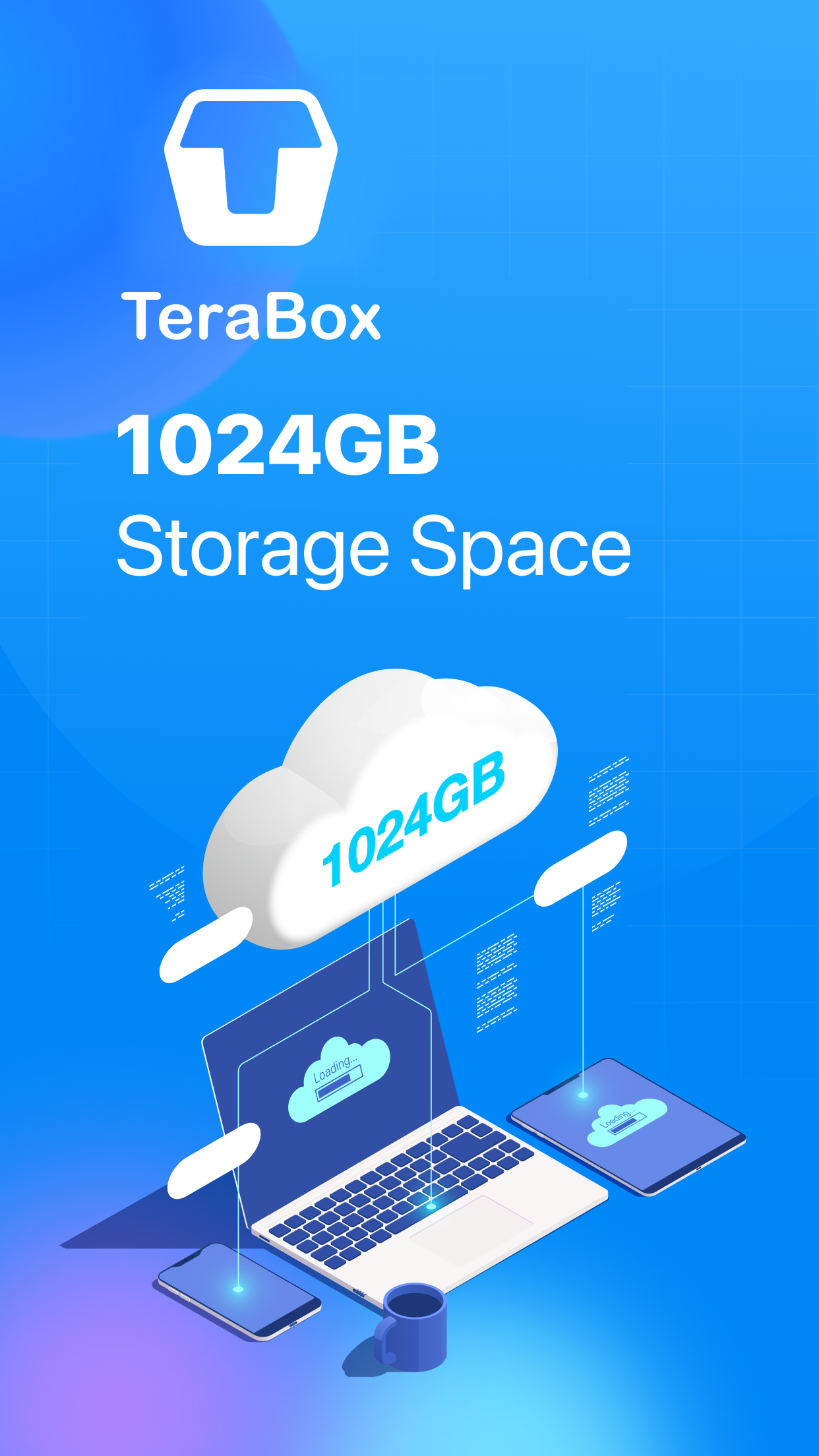 TeraBox: 1TB Cloud & AI Space screenshot 1