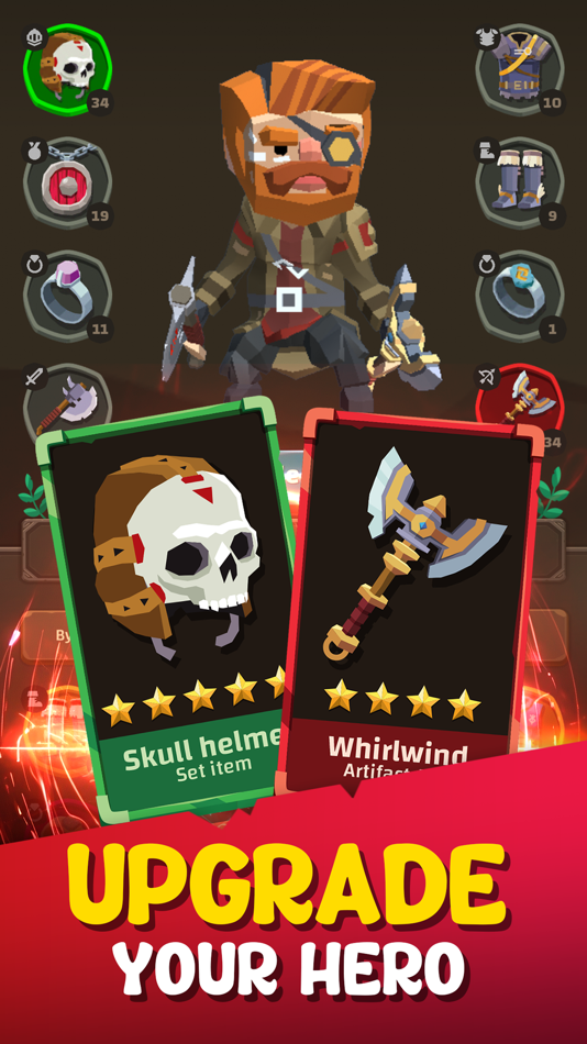 #6. Dungero: Rumble Offline RPG (iOS) Podle: Retrobot s.r.o.