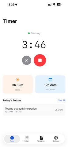 Local Hours - Simple Timesheet Screenshot 2 of 6