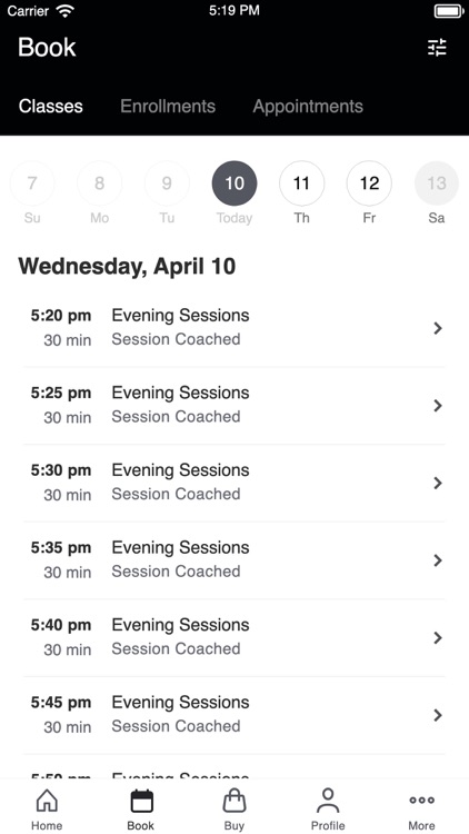 Baseck Training Members App