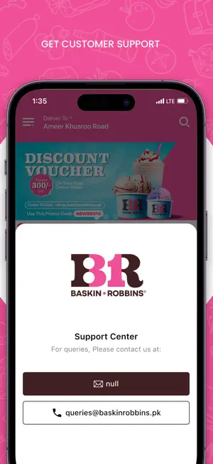 Baskin Robbins Pakistan screenshot 2