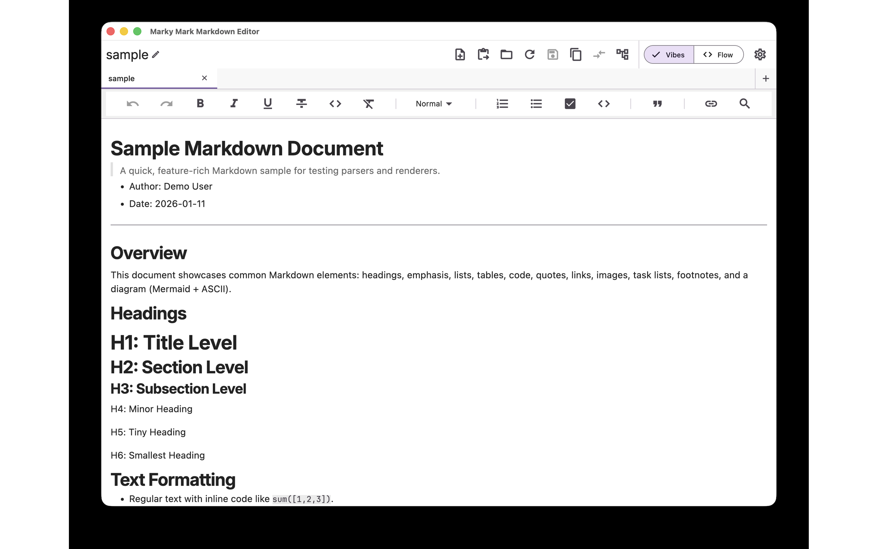 Marky Mark Markdown Editor screenshot 12